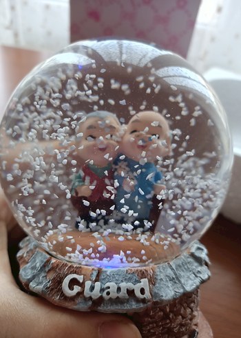 Renkli Kar Küresi Biblo - Görsel 3