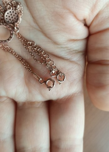 Sonsuzluk Kolye bileklik set 925 ayar - Görsel 5