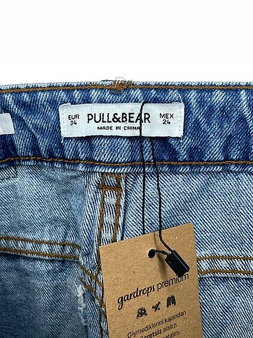 34 Beden mavi Renk Pull and Bear Jean / Kot %70 İndirimli.