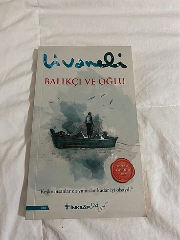 Livaneli balıkçı ve oğlu kitap