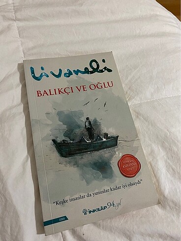  Livaneli balıkçı ve oğlu kitap