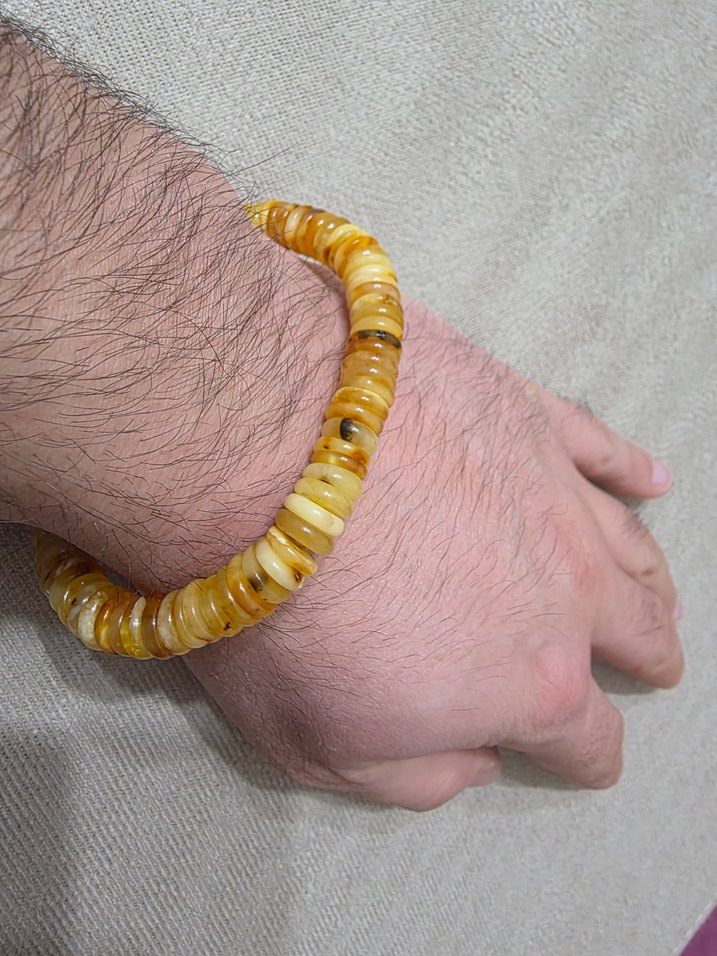 Orjinal Damla Kehribar Bileklik - Görsel 2