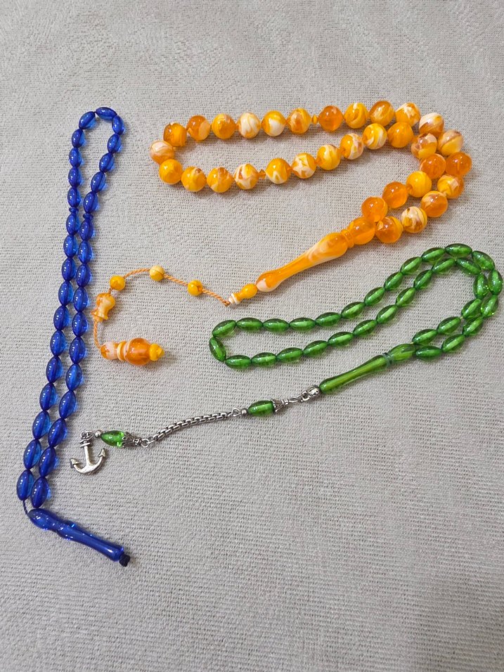 Toz Kehribar Tesbih - Görsel 2