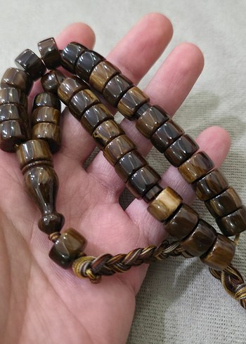 Sıkma Kehribar Tesbih - Görsel 2