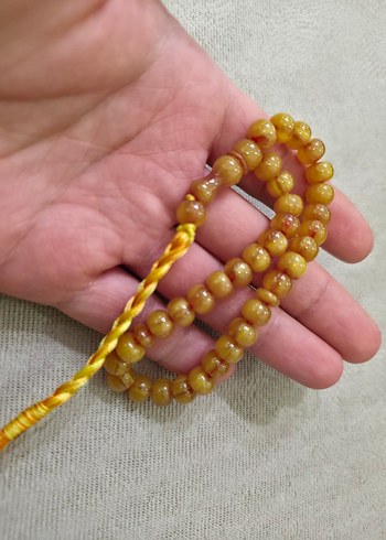 Sıkma Kehribar Tesbih - Görsel 2