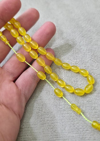 Sıkma Kehribar Tesbih - Görsel 2