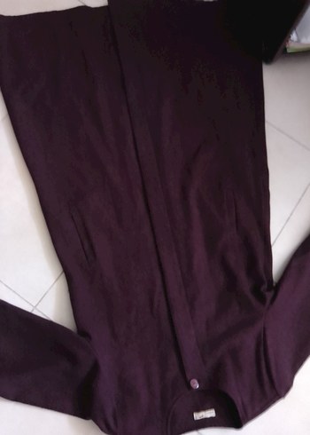44 Beden bordo Renk Bordo Uzun Kadın Kaban