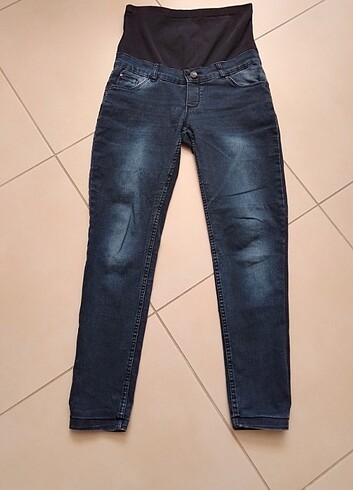 m Beden Hamile Jean kot pantolon