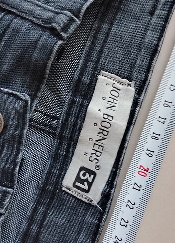 38 Beden gri Renk Erkek jeans kot pantolon