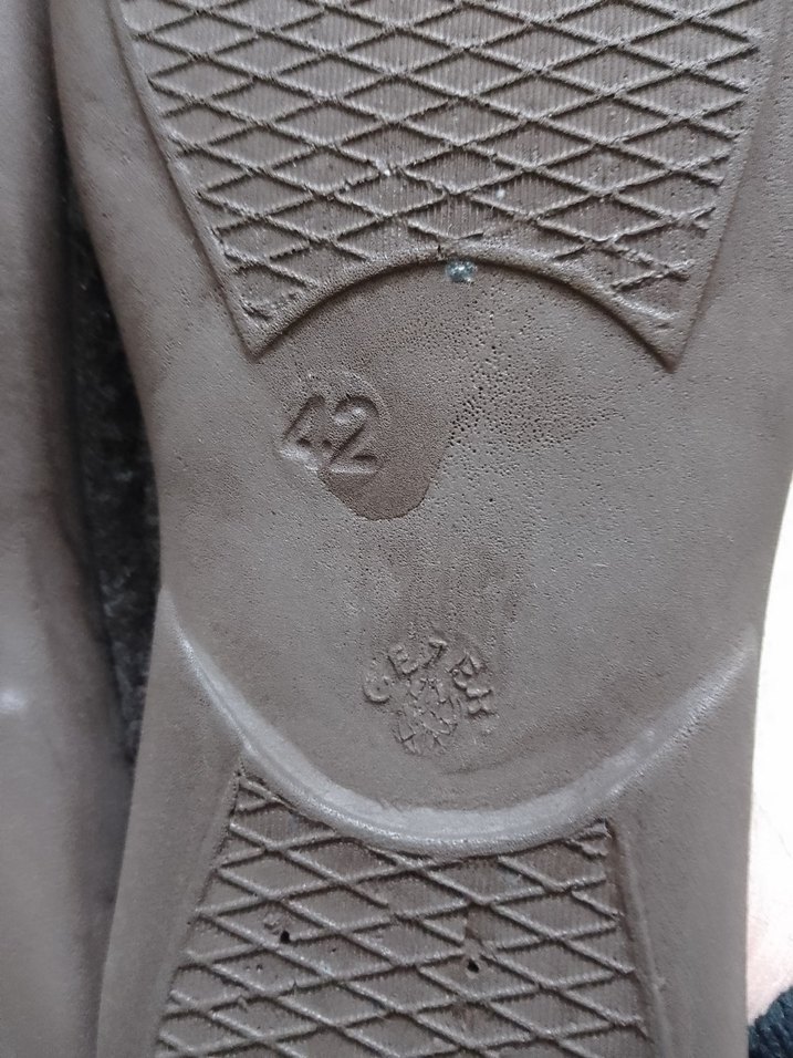 Kahverengi Erkek Ev Terliği Velcro Detaylı - Görsel 4