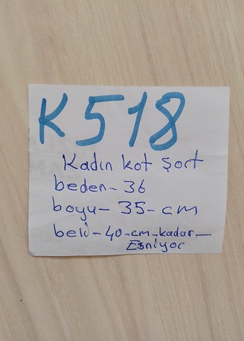 Gri Düğmeli Kadın Denim Şort - Görsel 9