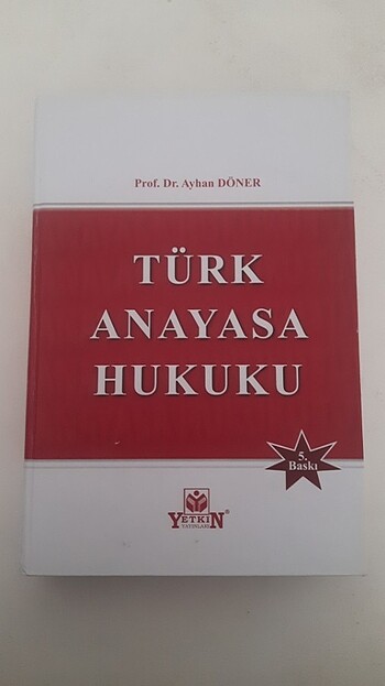 Türk Anayasa Hukuku 5. Baskı 