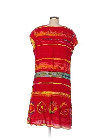 l Beden Desigual Kısa Elbise %70 İndirimli.