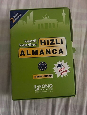 Fono Yayınları Hızlı Almanca A2- 3 Kitap