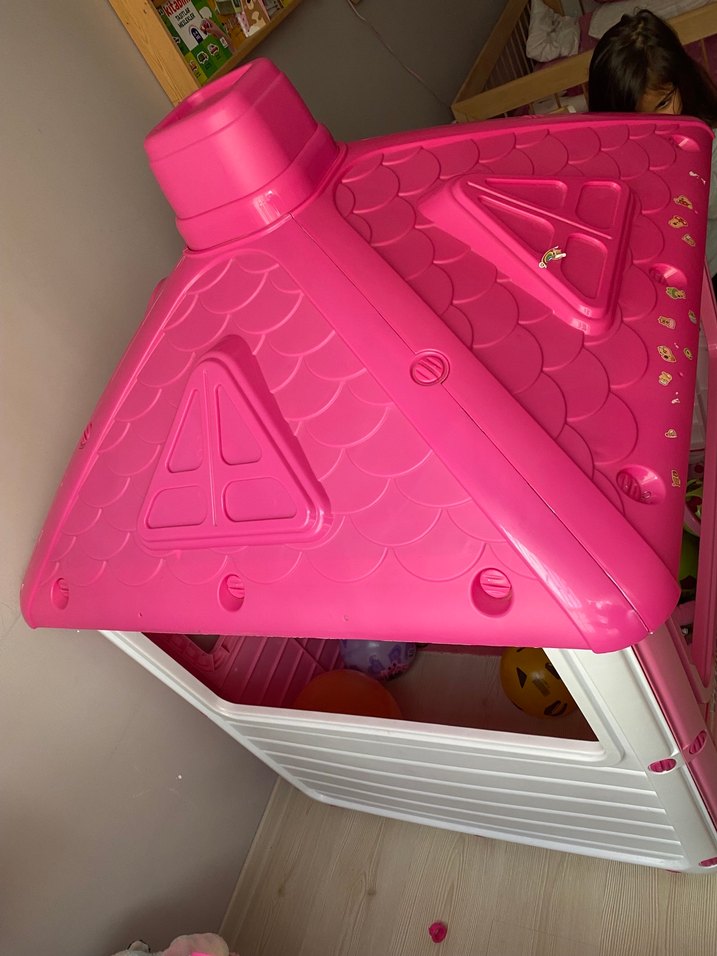 Barbie Temalı Pembe Oyun Evi - Görsel 3