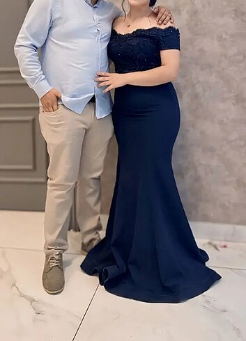 Diğer Gece mavisi abiye