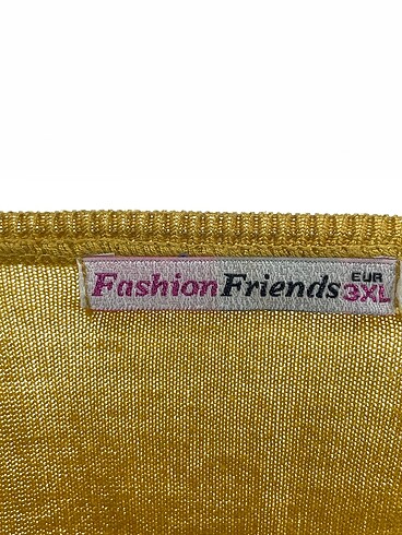 xl Beden sarı Renk BSL FASHION Bluz %70 İndirimli.