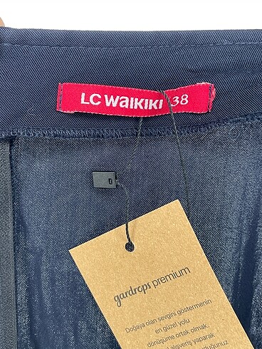 38 Beden lacivert Renk LC Waikiki Uzun Tulum %70 İndirimli.