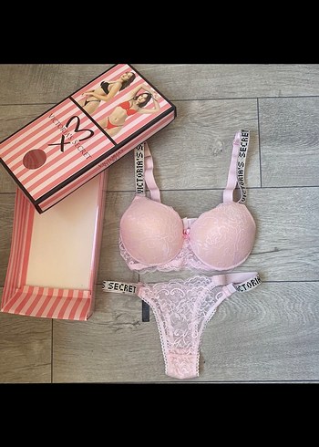 Pembe Bohem Mini Sütyen Takımı