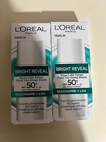 Loreal ikili güneş kremi