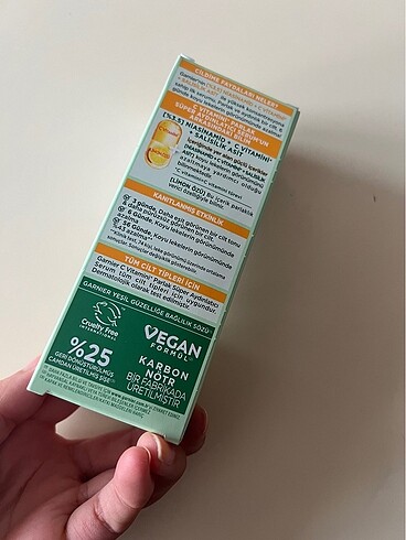 Garnier Garnier c vitamini serum
