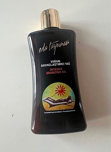 Eda Taşpınar bronzlaştırıcı yağ