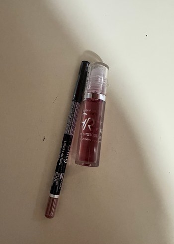 Golden Rose Gloss ve Dudak Kalemi Seti