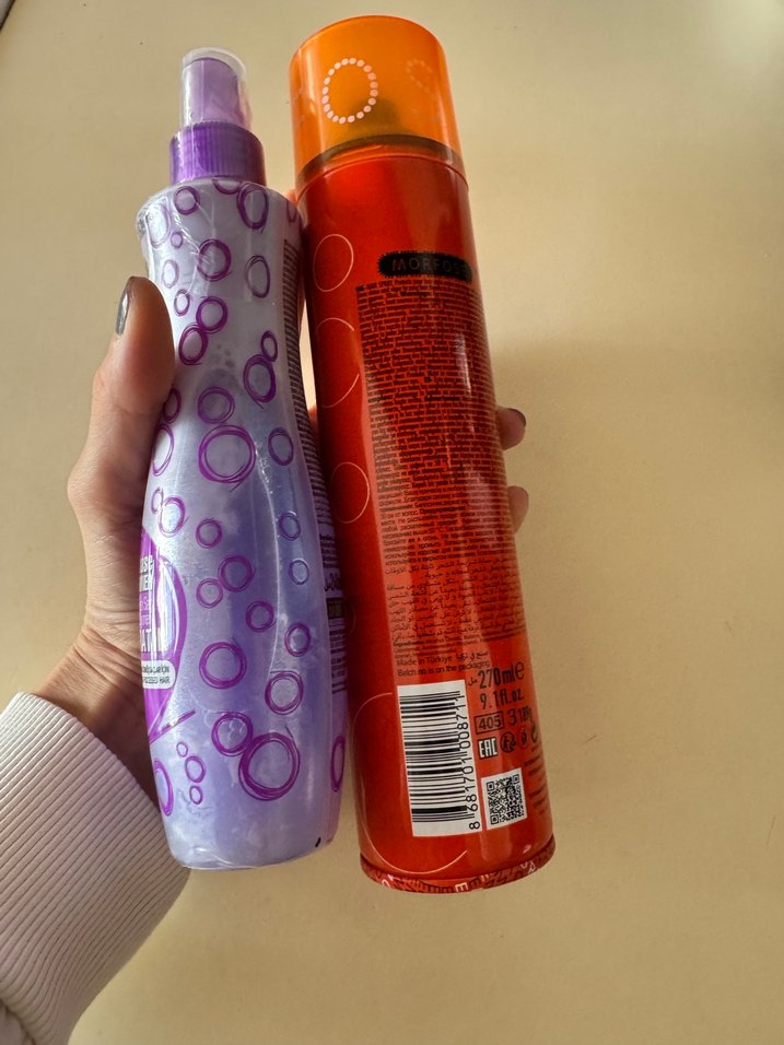 Morfose Saç Spreyi ve Keratinli Saç Bakım Spreyi - Görsel 2