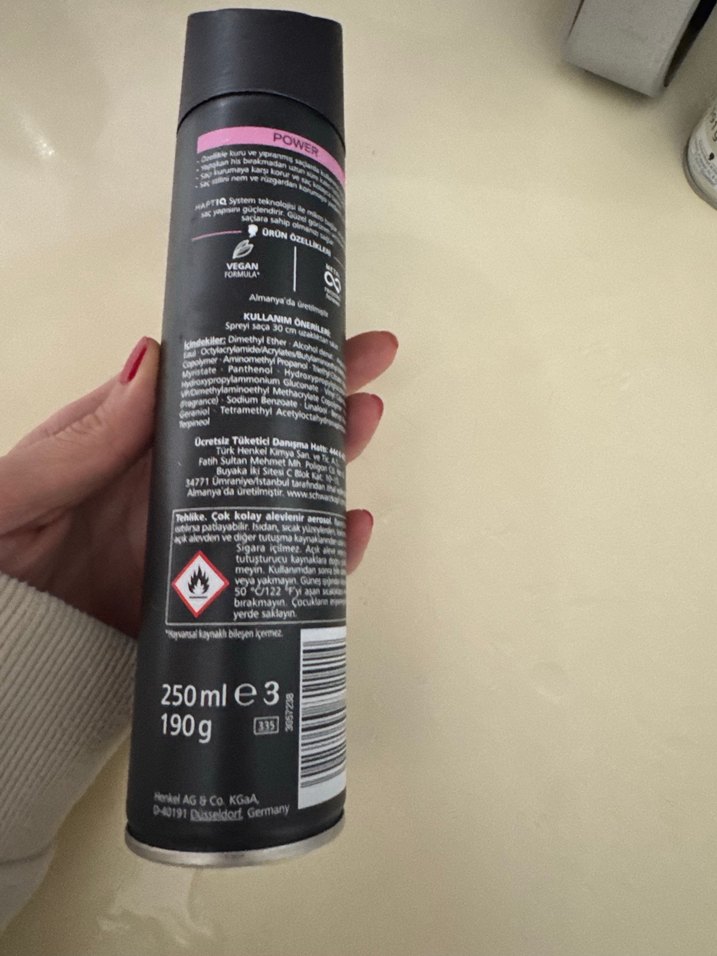 Schwarzkopf Taft Power Saç Spreyi - Görsel 2