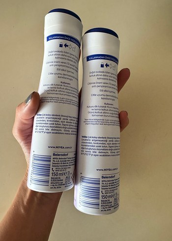 NIVEA Double Effect Kadın Deodorant - Görsel 2
