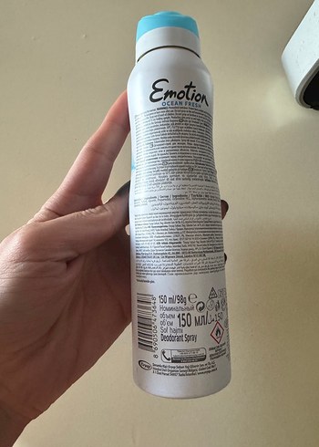 Emotion Ocean Fresh Kadın Deodorant 150 ml - Görsel 2