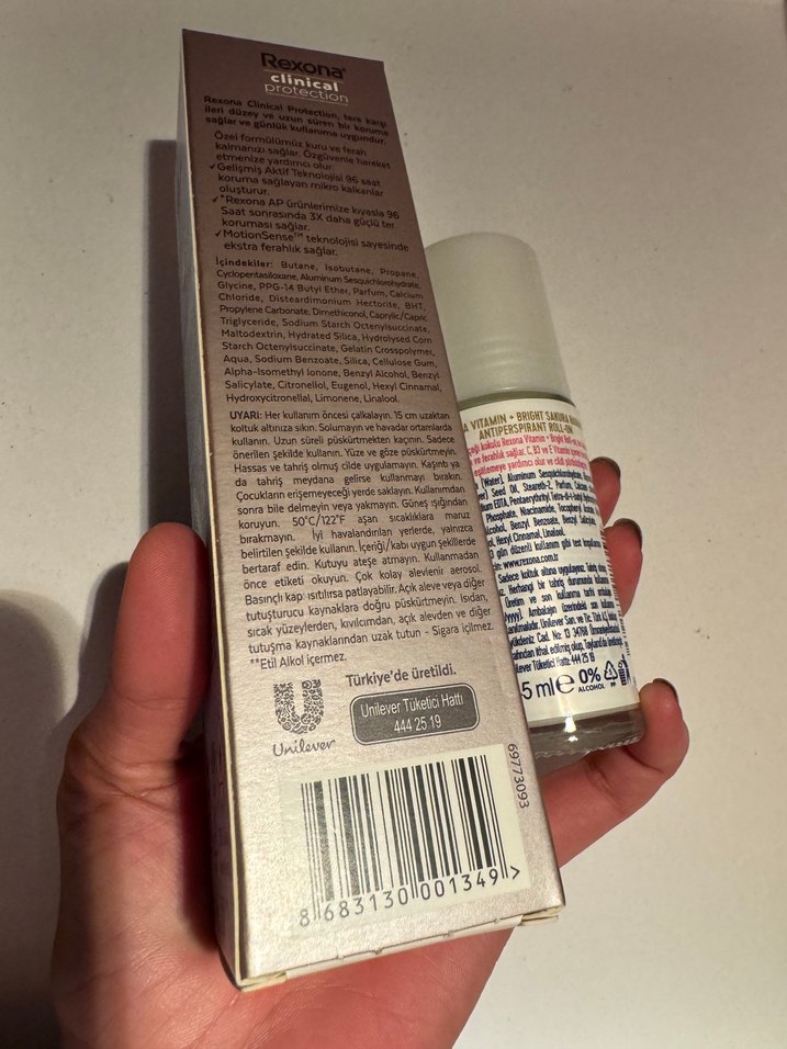 Rexona Clinical Protection Sakura Radiance Kadın Deodorant 2li - Görsel 2