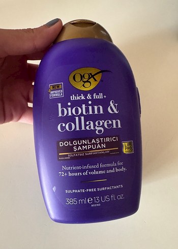 OGX Biotin & Collagen Dolgunlaştırıcı Şampuan 385 ml