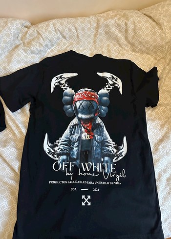 Erkek Siyah Pamuklu Baskılı Tişört - Görsel 3