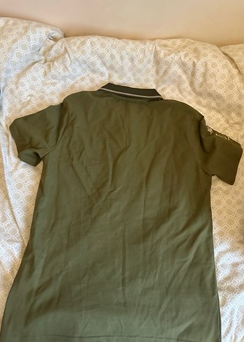 Kemerli Yeşil Erkek Polo Tişört - Görsel 2