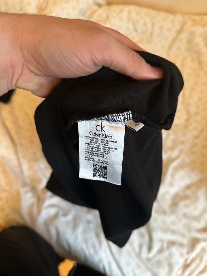 Siyah Düğmeli Erkek Polo Tişört - Görsel 4