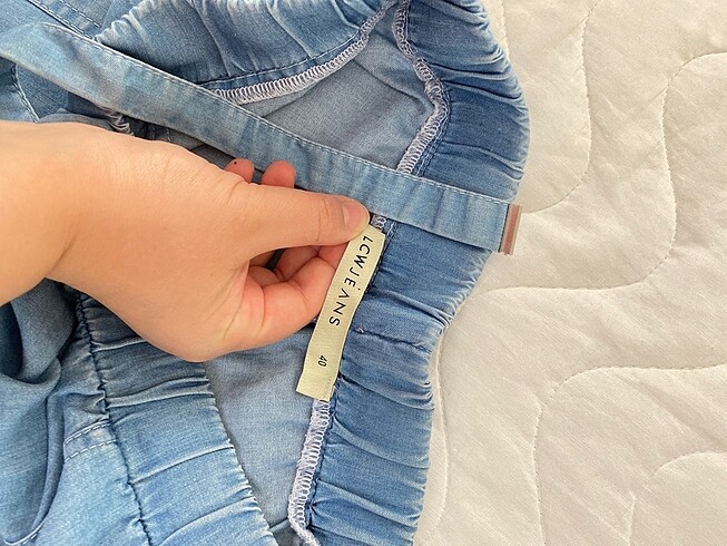 l Beden İnce kot pantolon
