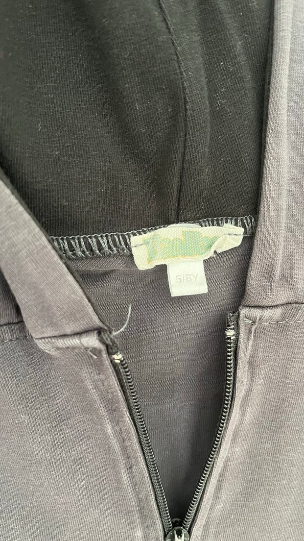 Koyu Gri erkek çocuk kısa kol Tulum - Görsel 2