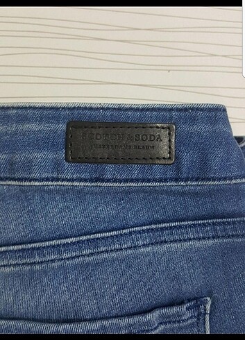 s Beden mavi Renk Scotch &soda orjinal jean
