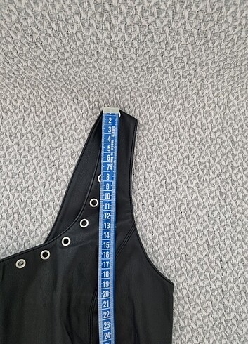 Mango deri elbise - Görsel 5