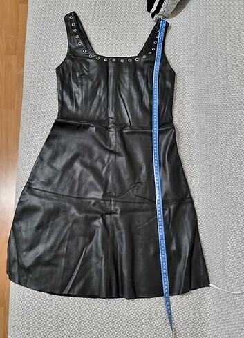 Mango deri elbise - Görsel 7