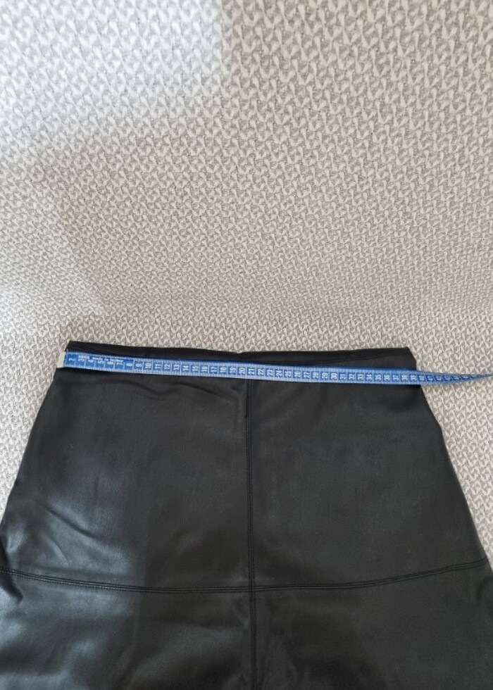 Mango deri elbise - Görsel 3