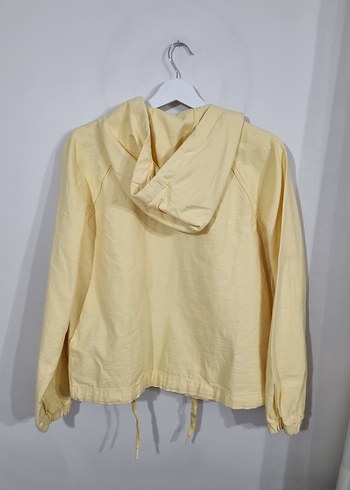 Sarı Düğmeli Midi Street Wear Kadın Ceket - Görsel 2