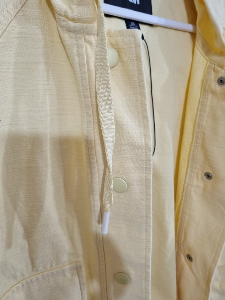 Sarı Düğmeli Midi Street Wear Kadın Ceket - Görsel 3