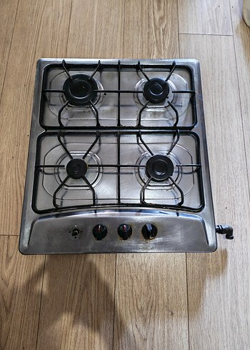 Gri 4 Gözlü Gazlı Ocak - Görsel 2