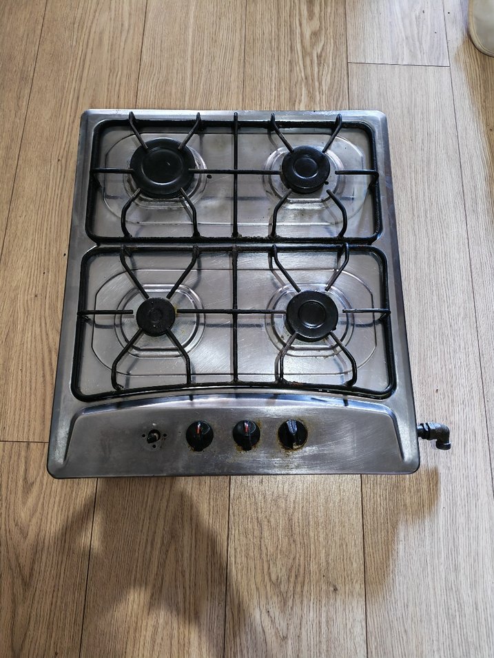 Gri 4 Gözlü Gazlı Ocak - Görsel 2