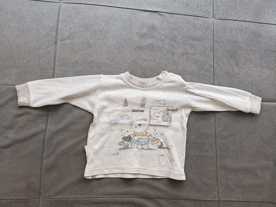 Gri Erkek Çocuk Baskılı Sweatshirt - Görsel 5