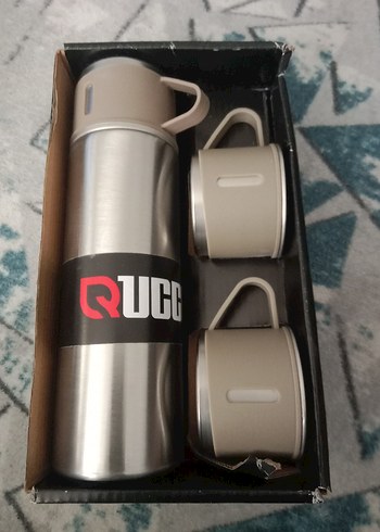 Diger Gri Çocuk Termos Seti
