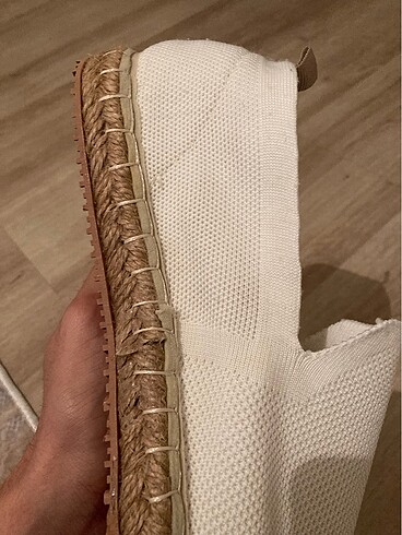 universal Beden beyaz Renk espadril ayakkabı