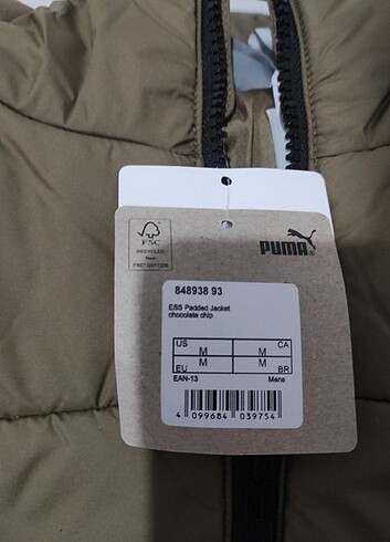 Puma PUMA UNİSEX ESS PADDED JACKET SİFİR M BEDEN